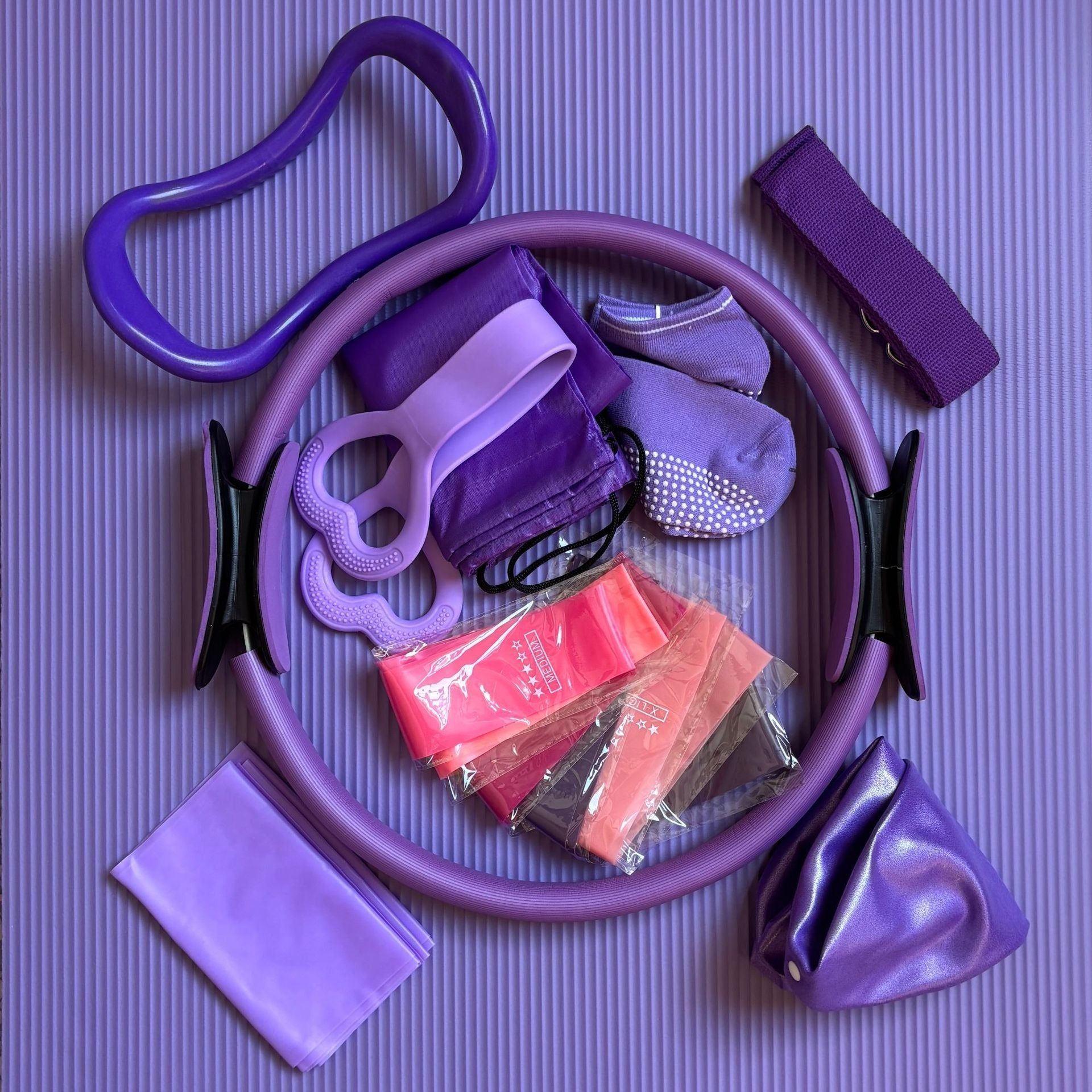 STELONI Pilates & Yoga 14-Piece Set