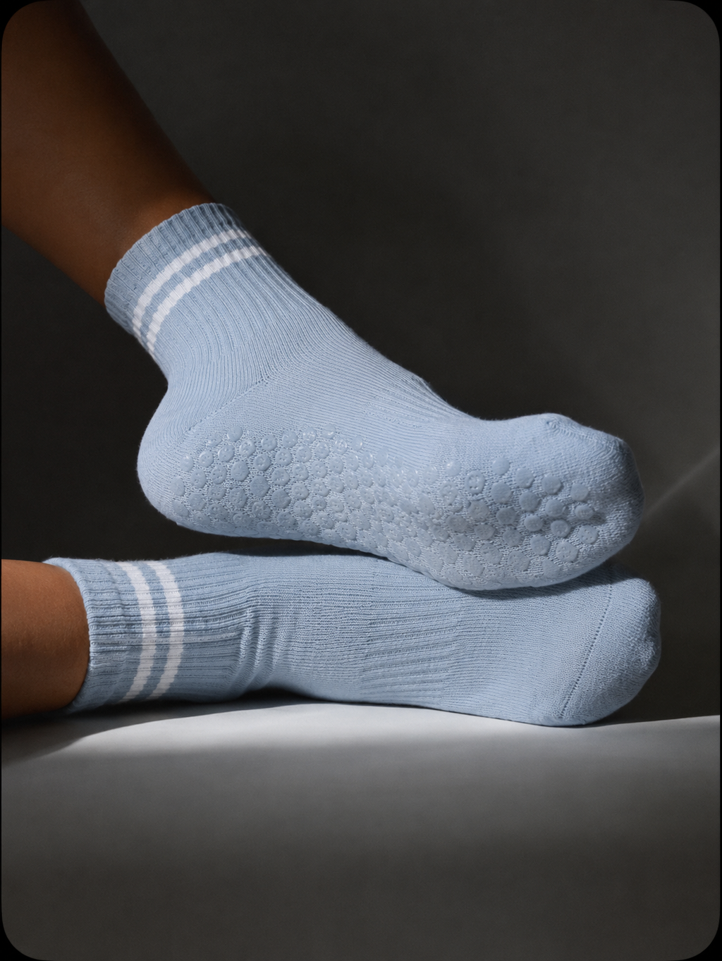 Mid-Calf Grip Socks