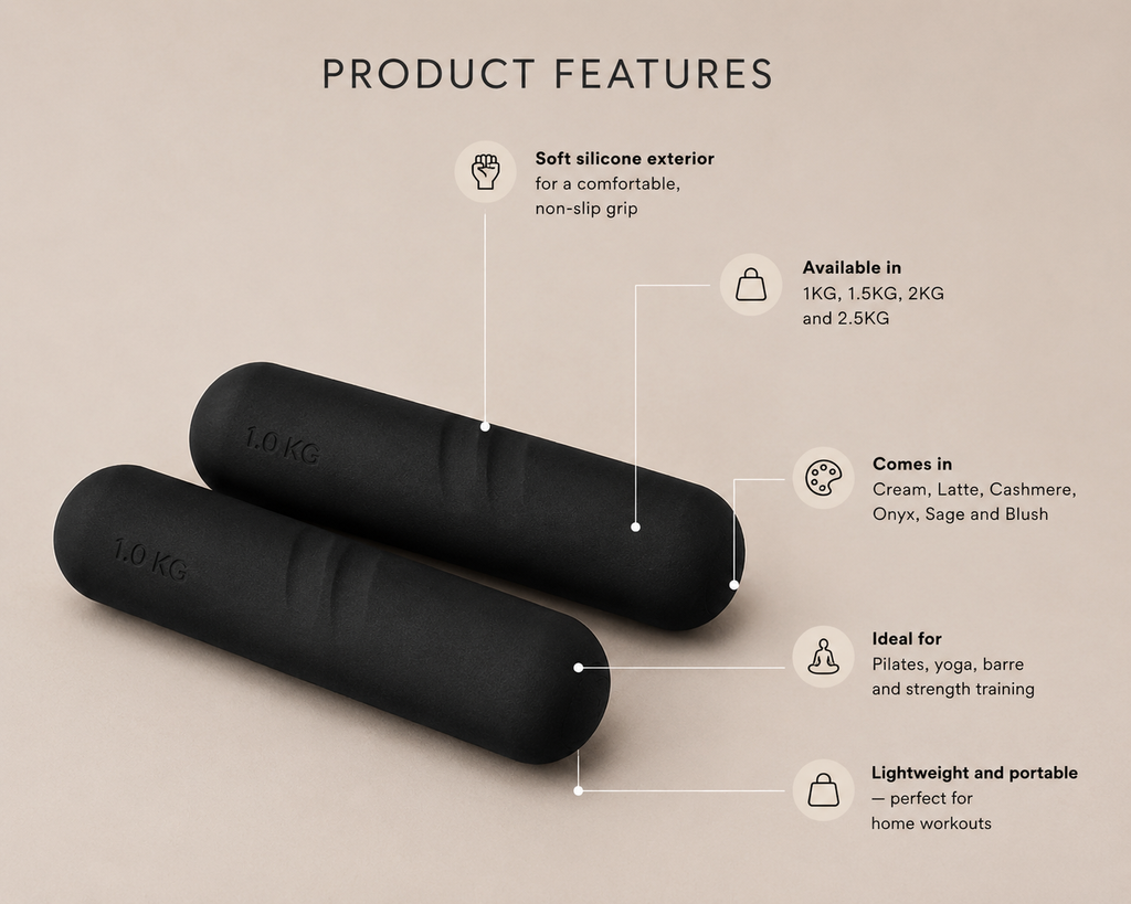 STELONI Silicone Sculpt Dumbbell Bar