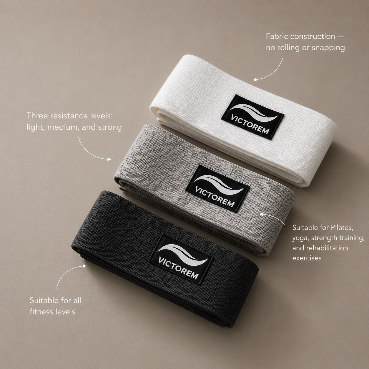Resistance Hip Bands Set